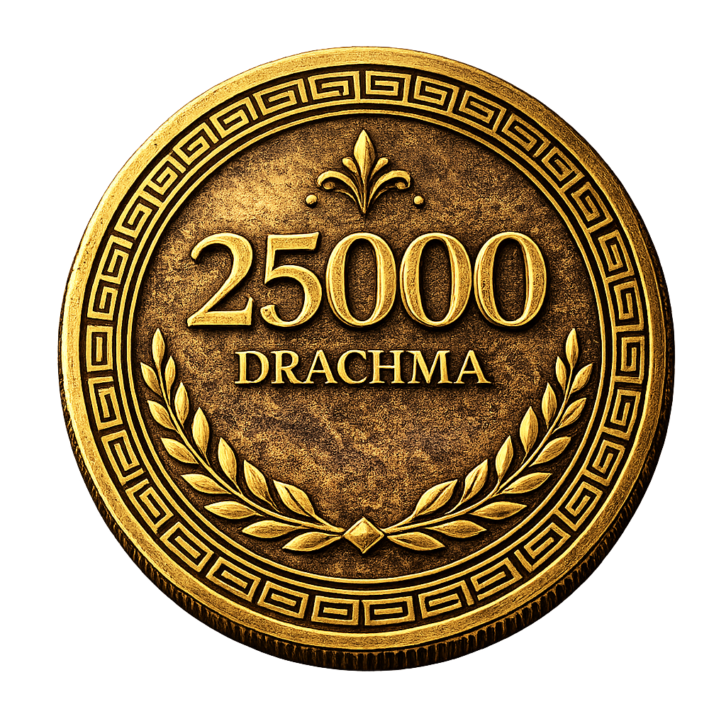 25,000 Drachma